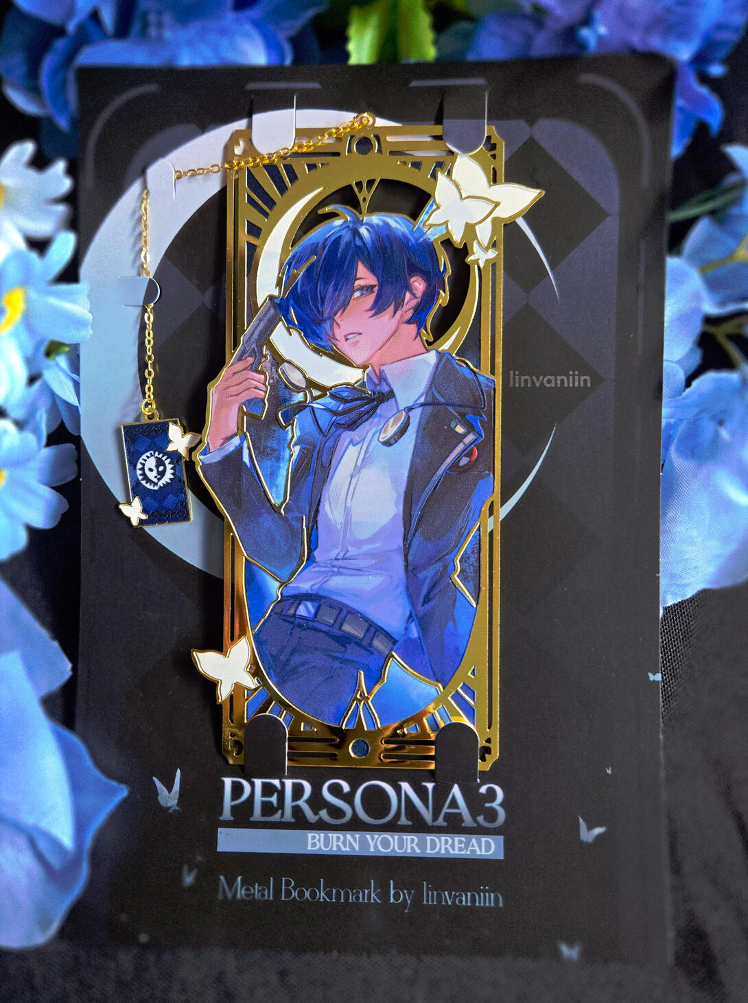 Persona 3 Metal Bookmark