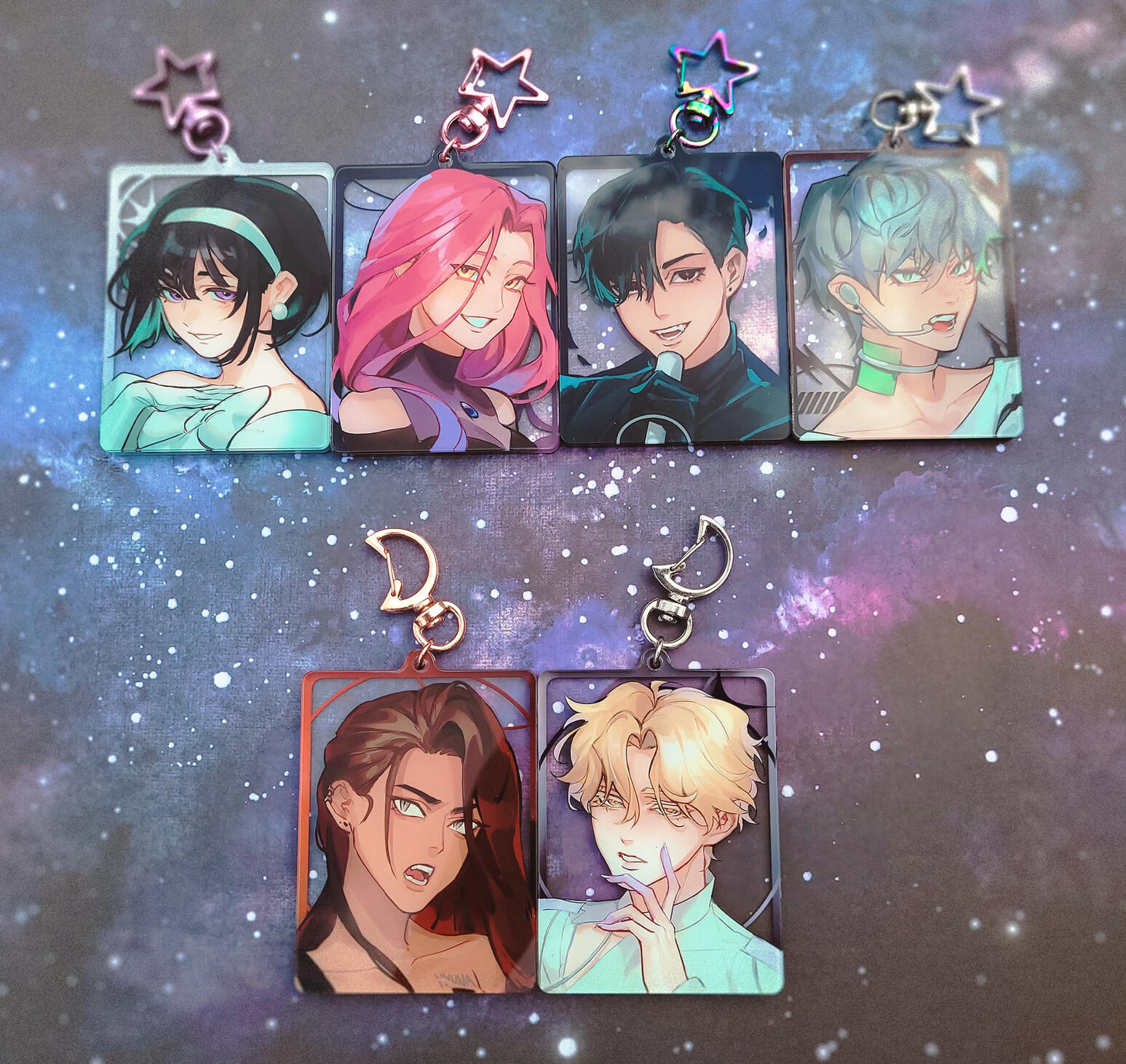 Alien Stage Front 3D Charms